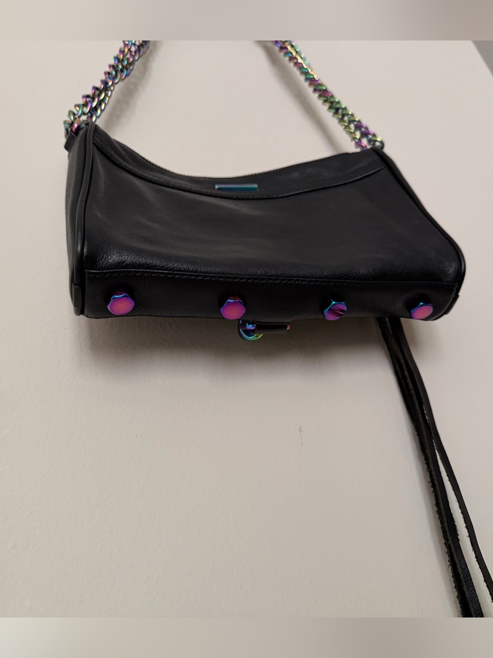 Rebecca Minkoff Mini Mac in Oil Slick - Picture 7 of 7